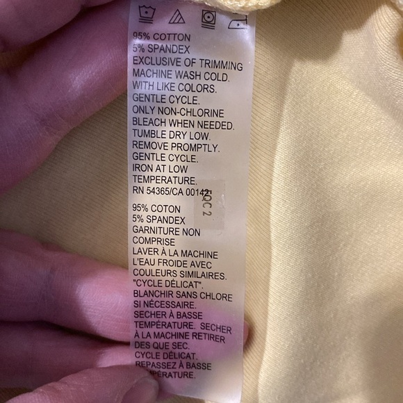 Alia Missy  Buttercup Sleeveless Blouse (Size Large) NWT - Picture 7 of 7